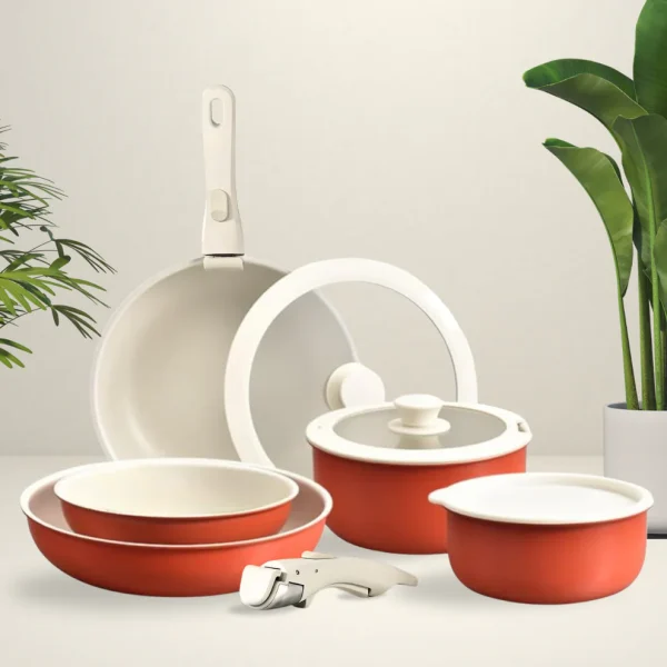 Gourmetific™ Cookware Set – Our best-selling 11-piece set of ceramic non-stick pans - Image 3