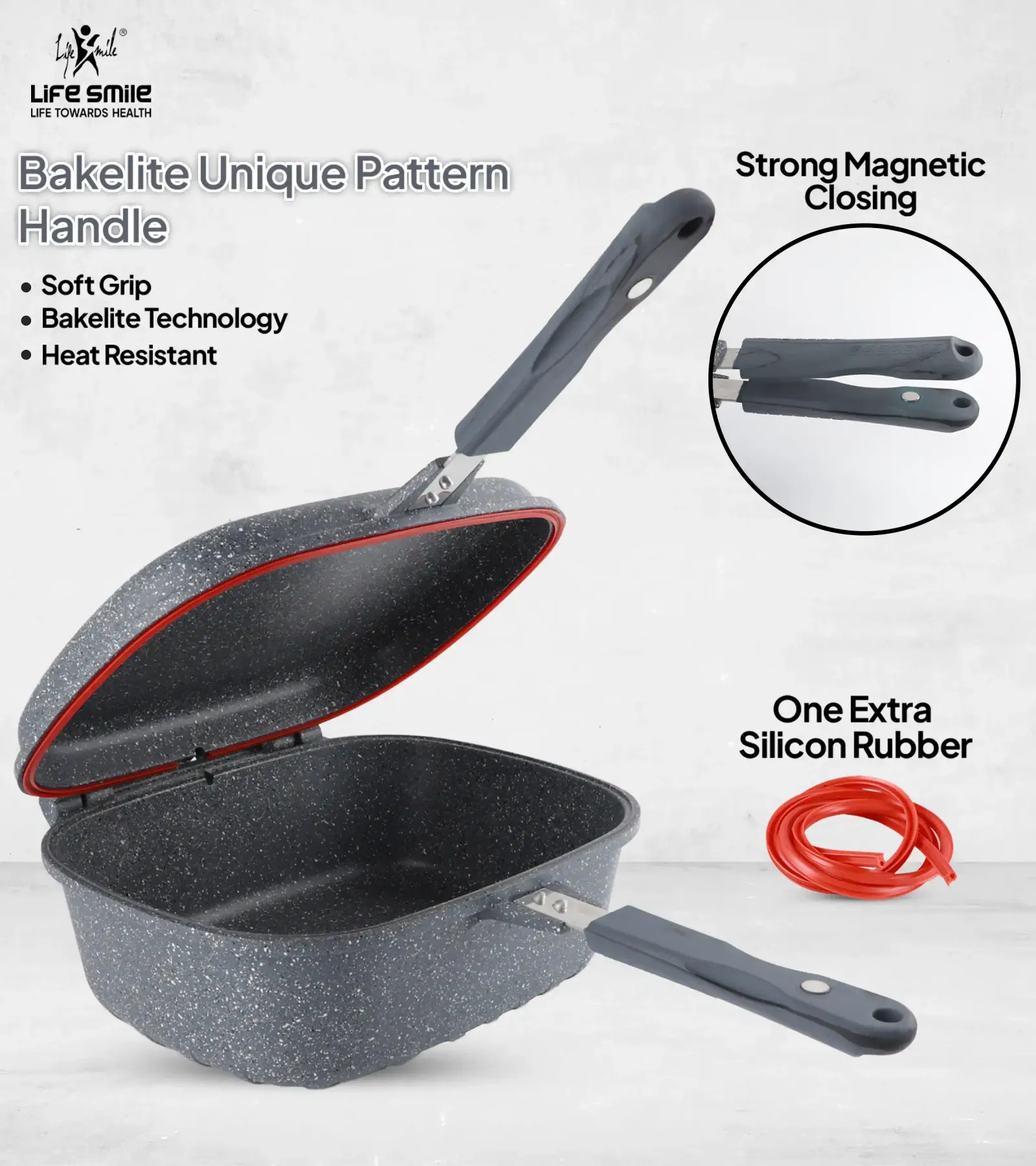 Cookware Set 29 Pieces Non Stick Multi Layer Granite Coating - Image 4